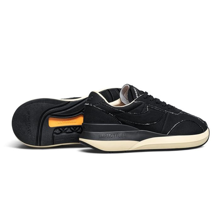 Sepatu Compass Velocity Canvas Black